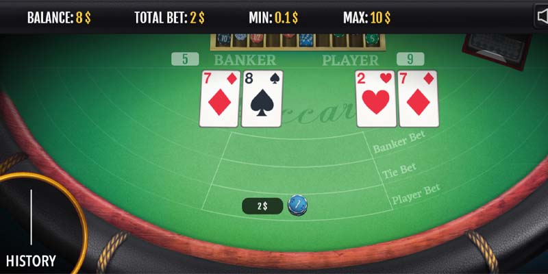 Cần có chiến thuật để chơi baccarat