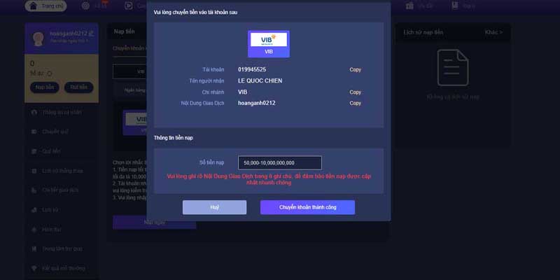 Tổng hợp các cách nạp tiền tại RR88